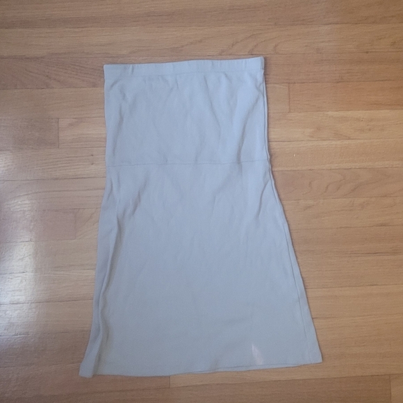 DJERF AVENUE TUBE DRESS IN NOUGAT - Picture 4 of 7